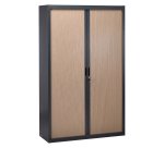 Armoire à rideaux démontables 200 x 120 cm anthracite