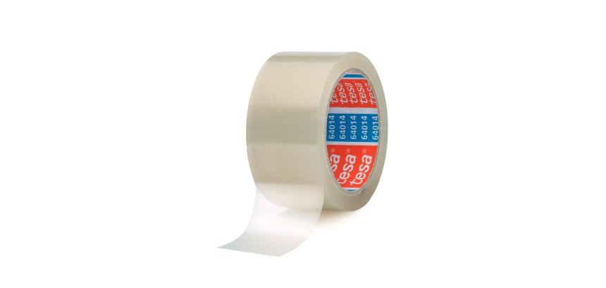 Ruban adhésif polypropylène Tesa 64014 résistant silencieux 45 microns