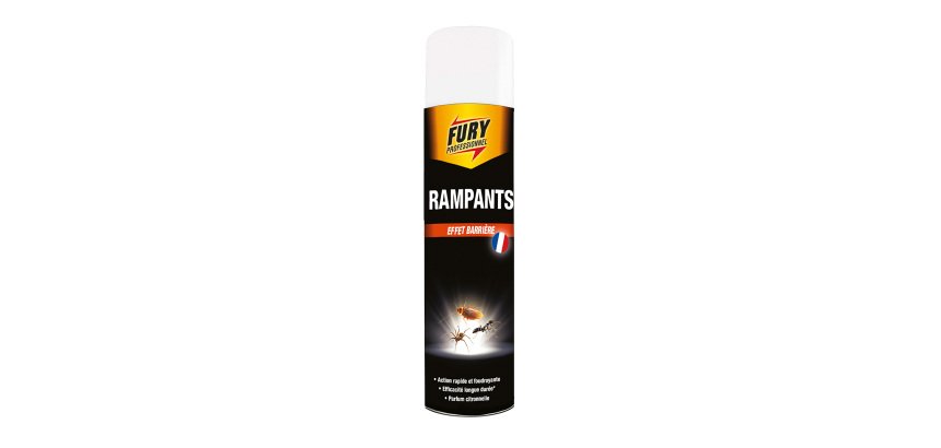 Insecticide Fury - tous rampants - Aérosol de 400 ml