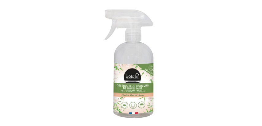 Destructeur d'odeurs Boldair Bambou Jasmin - Spray 500 ml