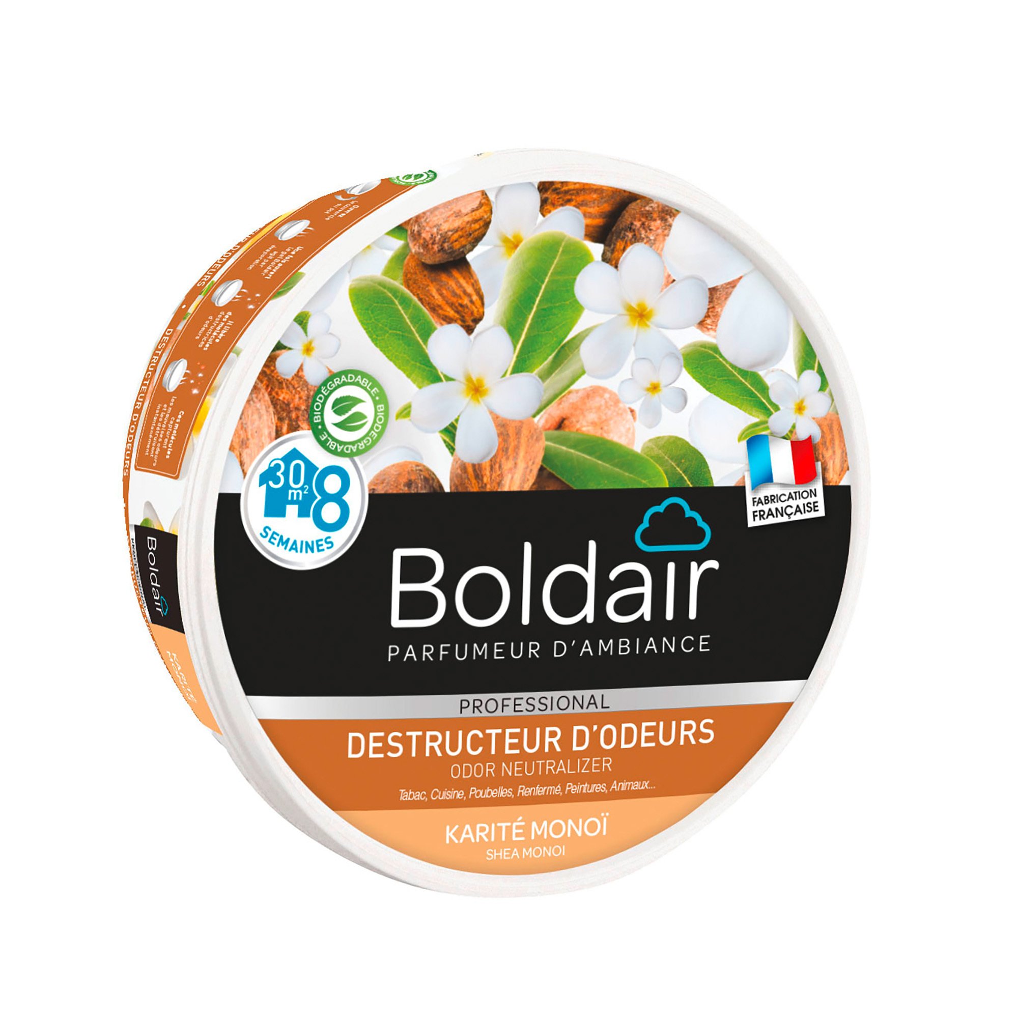 Lot De 3 Désodorisants En Gel Boldair - 300g Chacun - Durée 8 Semaines - Réf. 11661001-3
