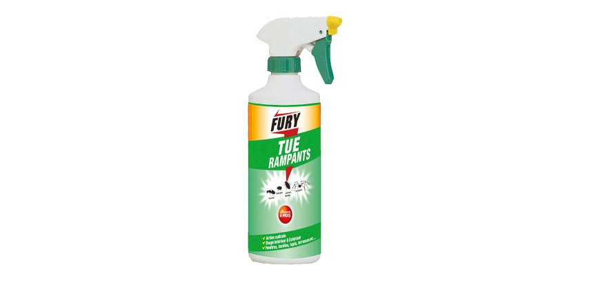 Insecticide tue rampants Fury - Spray 500 ml