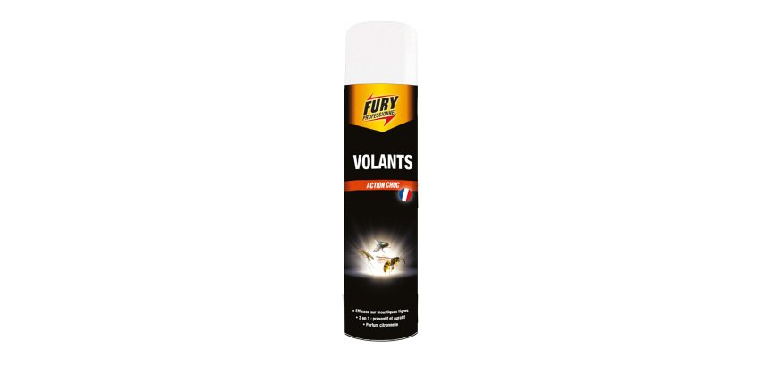 Insecticide Fury - tous volants - Aérosol de 400 ml