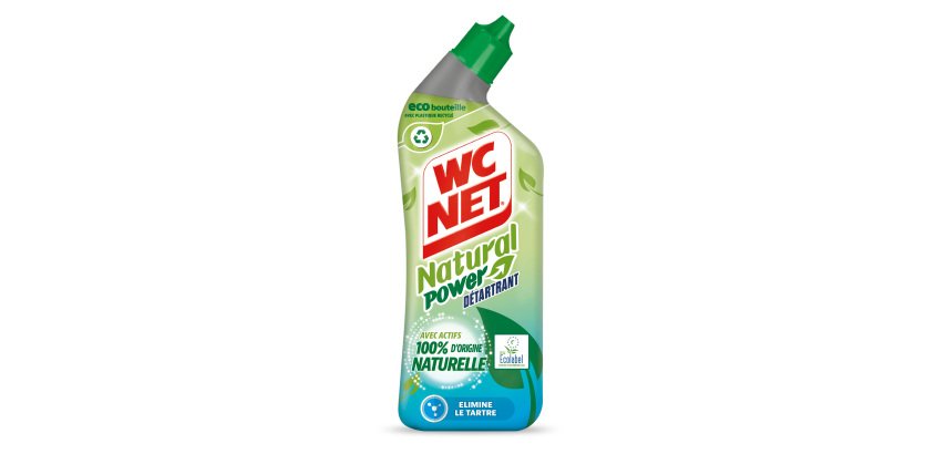 Gel WC Net Natural Power détartrant - Flacon de 700 ml