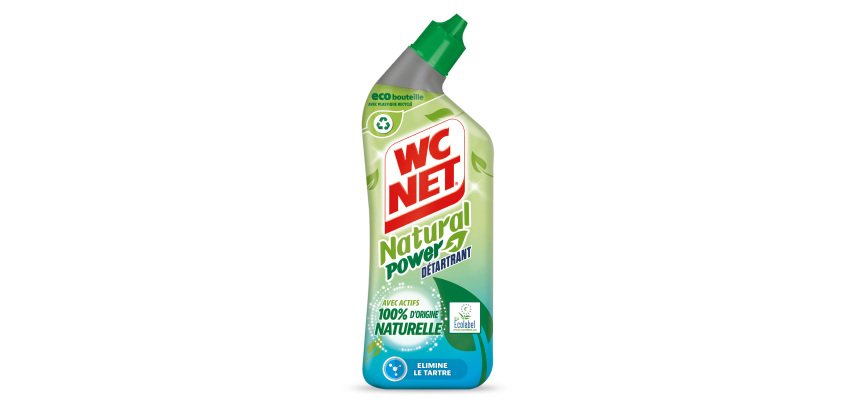 Gel WC Net Natural Power détartrant - Flacon de 700 ml