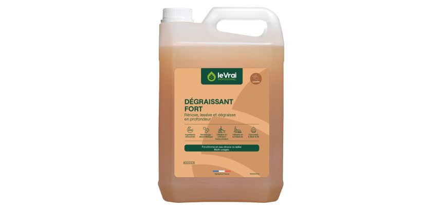 Nettoyant dégraissant Fort le Vrai professionnel  - Bidon de 5 l