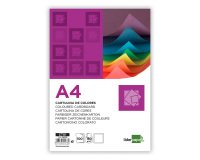 Cartulina liderpapel A4 180 g blanco paquete de 100 hojas