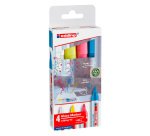 Rotulador para pizarra de cristal borrable edding 95 Glass Marker- Bolsa de 4 surtidos