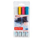 Rotulador para pizarra de cristal borrable edding 95 Glass Marker- Bolsa de 4 surtidos