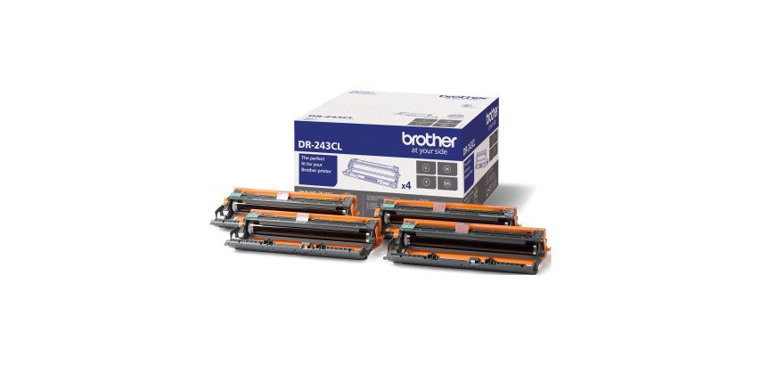 Brother DR243CL - Pack 4 drums colours (1 for each toner) - toners not included