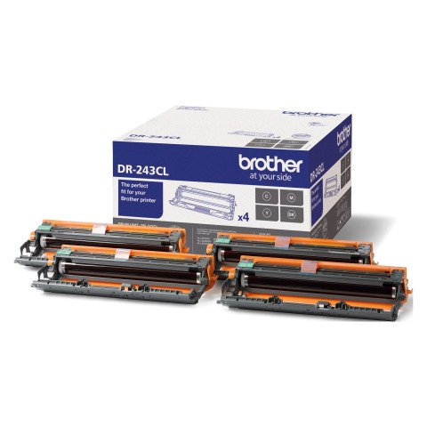 Brother DR243CL - Pack de 4 tambores de color (1 para cada tóner) - Tóneres no incluidos