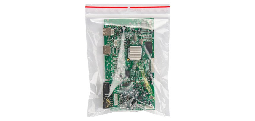 Bolsas Zip transparente 170 x 230 mm - 50 micras - caja de 1000