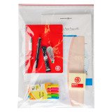 Sachet à fermeture Zip transparent 175 x 250 mm - 50 microns - Carton de 1000
