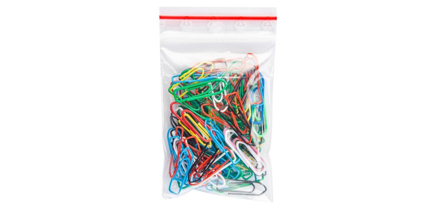 Sachet Zip transparent - 50 microns - Carton de 1000