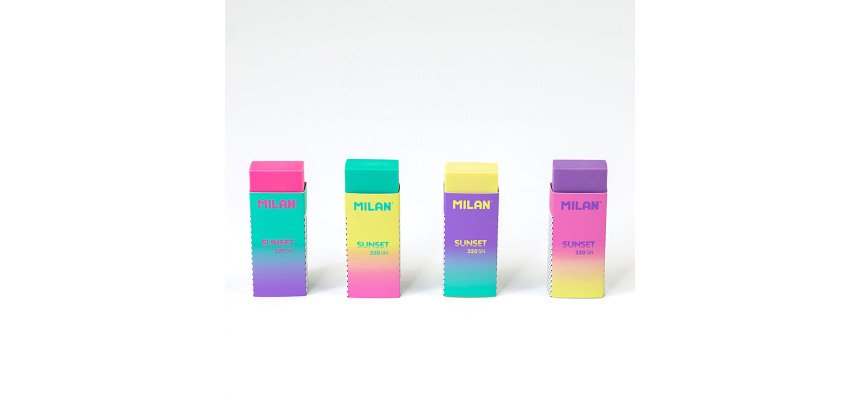 Goma de borrar nata 320 sunset MILAN