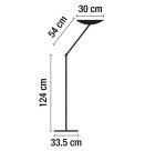 Lampadaire artculé LIB avec Led intégrée - Aluminor - 30,5 W