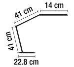 Lampe Led Apollo - Fixation à pince et sur socle