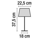 Lampe de bureau Led Bank - 5,3 W - E27 - Cultissime