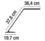 Lampe de bureau Led intégrée Bobby - Aluminor - 7 W - 4 Axes d'articulation