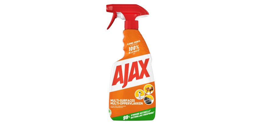 Nettoyant écologique multi-usages végétal Ajax - Spray de 500 ml