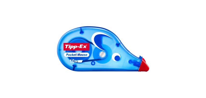 Correcteur à sec roller Tipp-Ex Pocket Mouse largeur 4,2 mm - Longueur 10 m