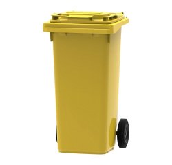 Contenedor selectivo 120L con ruedas 