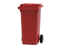 Conteneur à déchets 120 litres tri sélectif 2 roues couleur