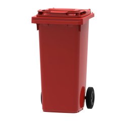 Conteneur à déchets 120 litres tri sélectif 2 roues couleur