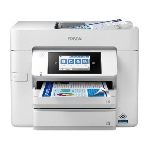 Epson Imprimante Multifonction 4 en 1 Couleur A4 Wifi Workforce Pro WF-C4810DTWF