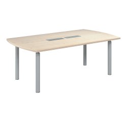 Table tonneau Frégate 8 personnes peuplier