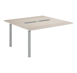 Module d'extension L 140 x P 140 cm pour table modulable Belem