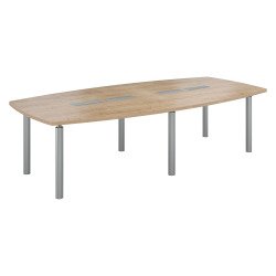 Moduleerbare vergadertafel metalen onderstel Belem