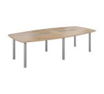 Table modulable Frégate 10 personnes chêne naturel