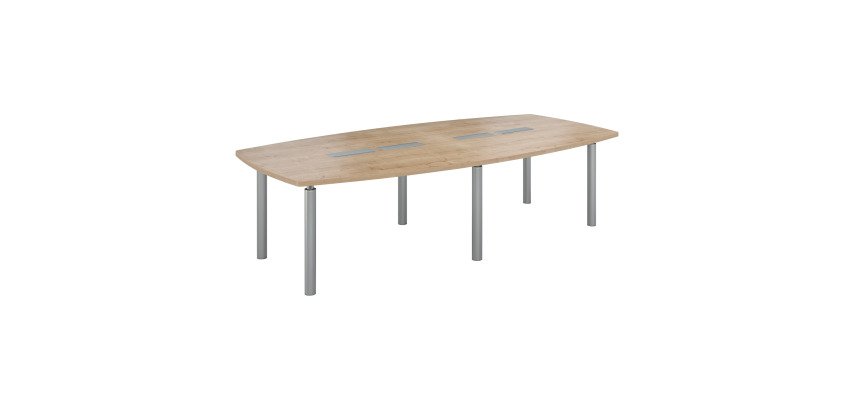 Table modulable Frégate 10 personnes chêne naturel