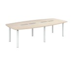 Table modulable Frégate 10 personnes peuplier