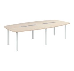 Table modulable Frégate 10 personnes peuplier