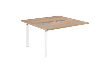 Module d'extension L 140 x P 140 cm pour table modulable Belem