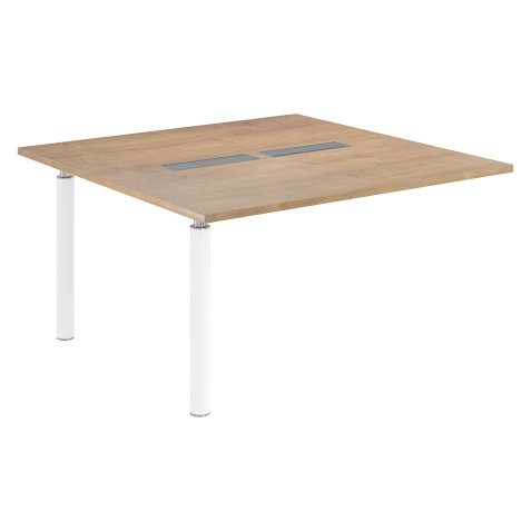 Module d'extension L 140 x P 140 cm pour table modulable Belem