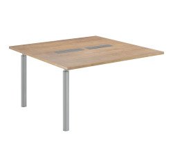 Module d'extension L 140 x P 140 cm pour table modulable Belem