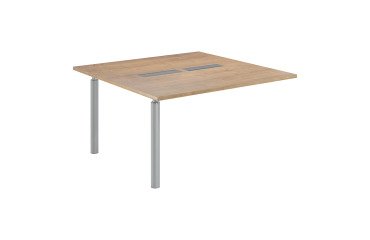 Module d'extension L 140 x P 140 cm pour table modulable Belem