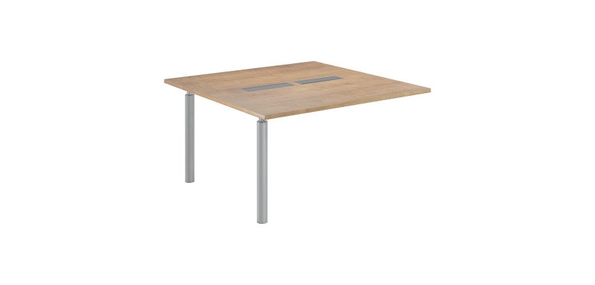Module d'extension L 140 x P 140 cm pour table modulable Belem