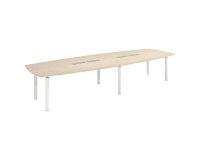 Table modulable Frégate 14 personnes peuplier