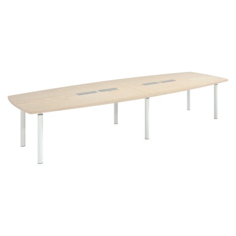 Table modulable Frégate 14 personnes peuplier