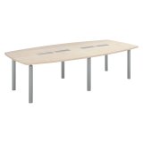 Table modulable Frégate 10 personnes peuplier