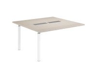 Module d'extension L 140 x P 140 cm pour table modulable Belem