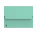 Chemise pochette à soufflet carte Oxford 24 x 32 cm couleur pastel - Paquet de 50