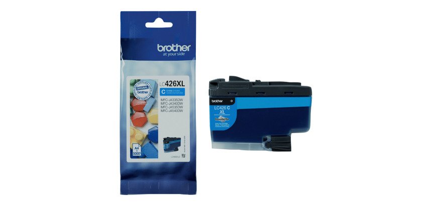 Cartouche Brother LC426XL haute capacité couleurs séparées pour imprimante jet d'encre