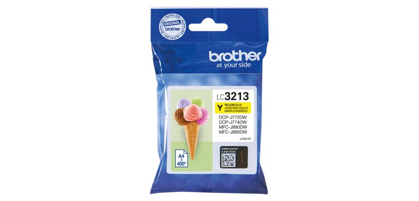 Cartouche Brother LC3213 couleurs séparées pour imprimante jet d'encre