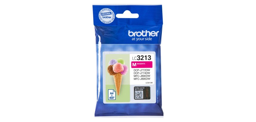 Cartouche Brother LC3213 couleurs séparées pour imprimante jet d'encre