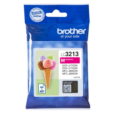 Brother LC3213 cartucho original magenta (400 páginas)